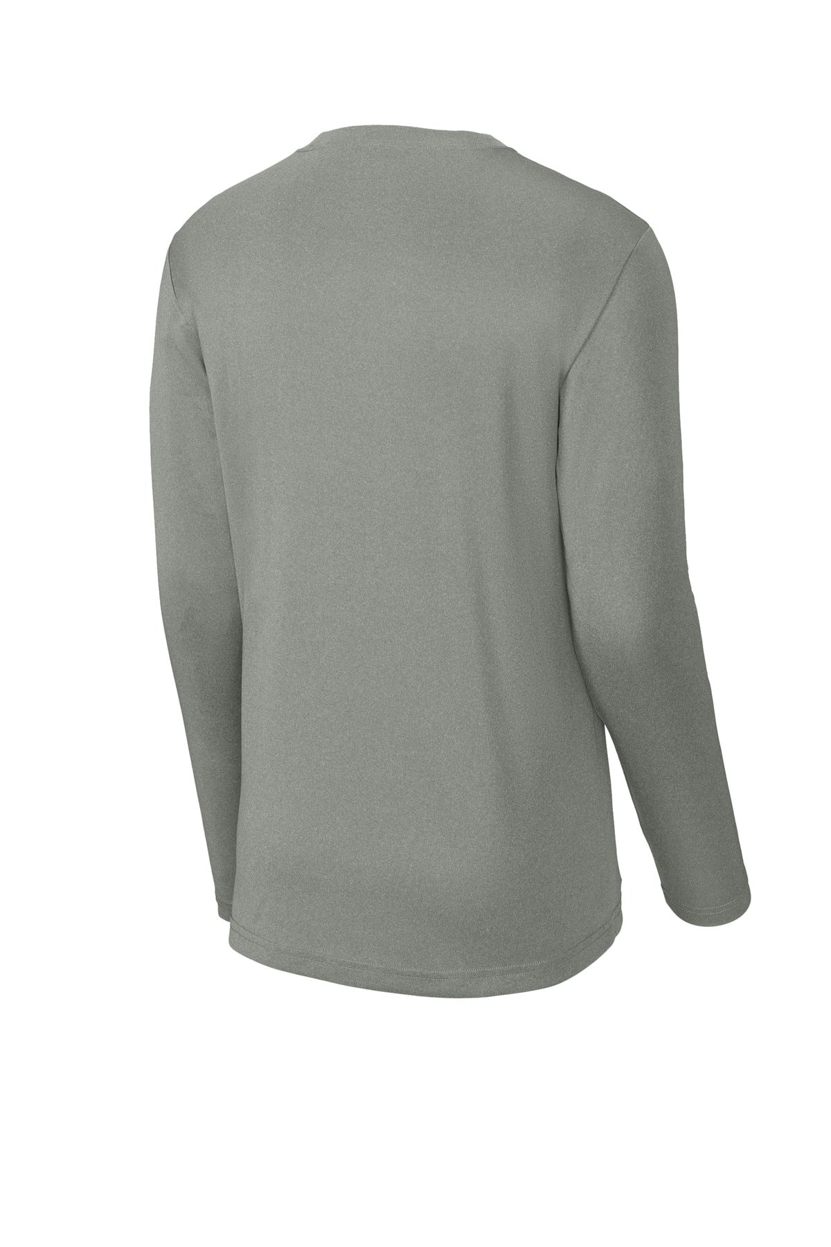 Sport-Tek Long Sleeve PosiCharge Competitor Tee. ST350LS Grey Concrete Heather
