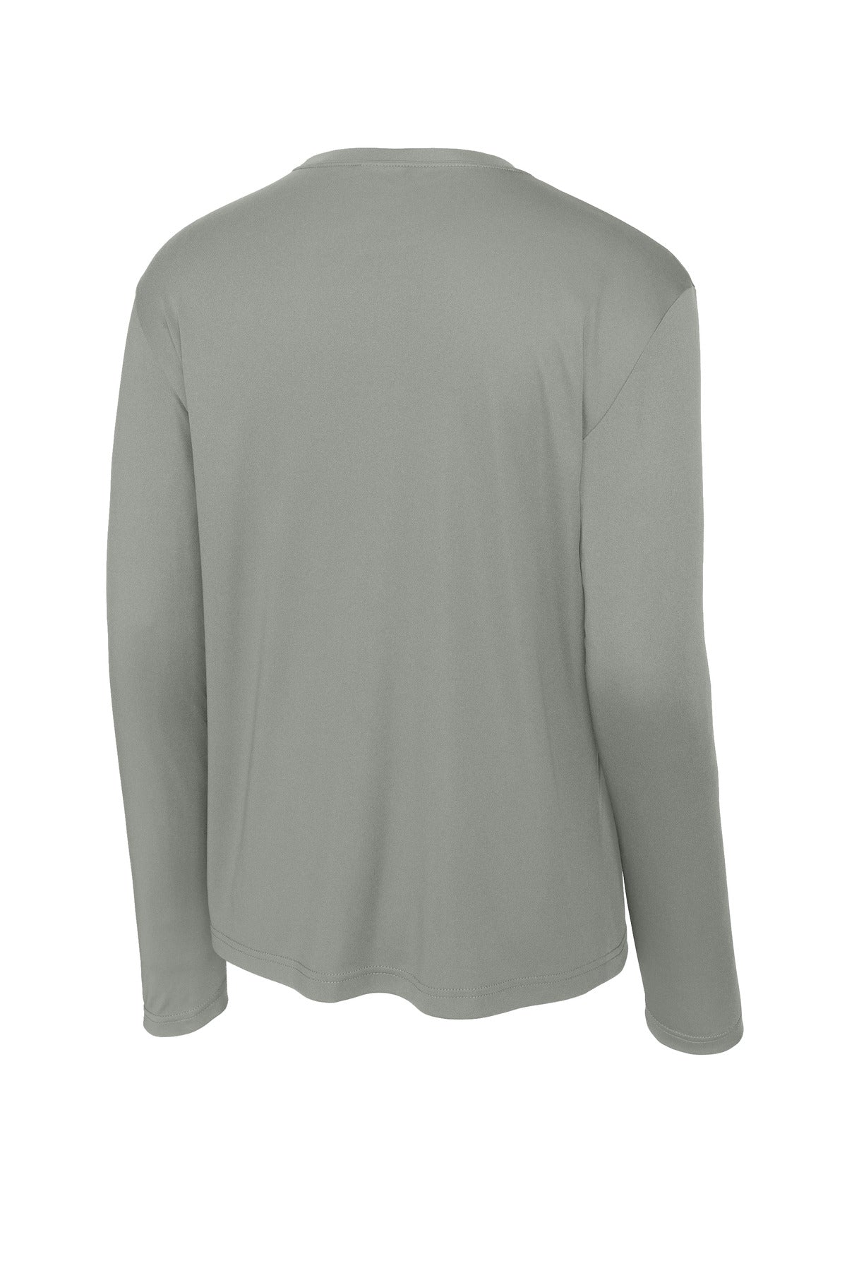 Sport-Tek Long Sleeve PosiCharge Competitor Tee. ST350LS Grey Concrete