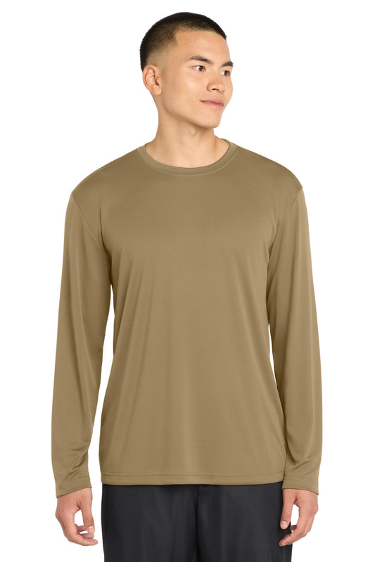 Sport-Tek Long Sleeve PosiCharge Competitor Tee ST350LS Coyote Brown