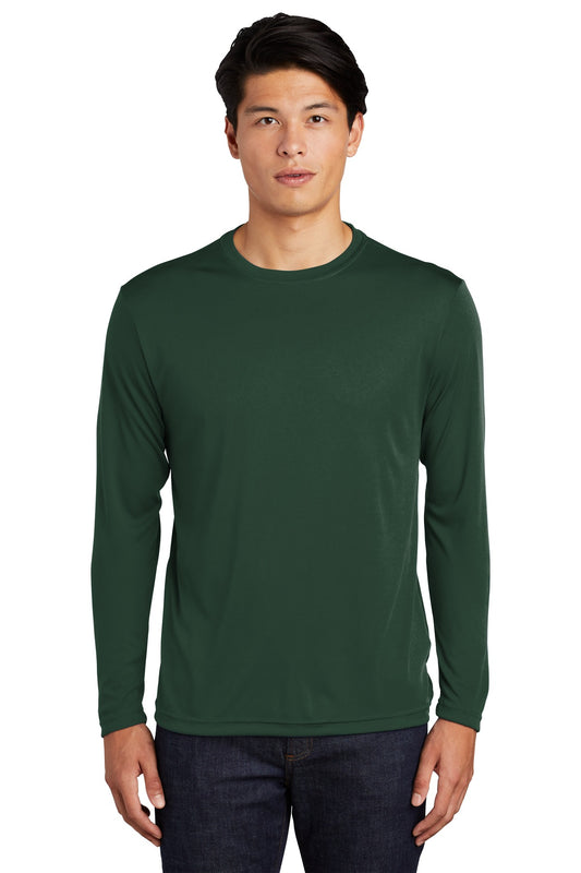 Sport-Tek Long Sleeve PosiCharge Competitor Tee. ST350LS Forest Green