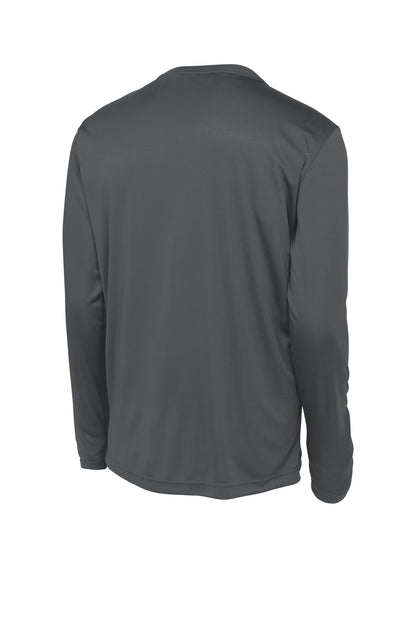 Sport-Tek Long Sleeve PosiCharge Competitor Tee. ST350LS Iron Grey