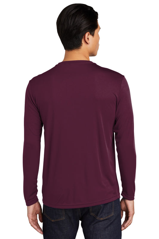 Sport-Tek Long Sleeve PosiCharge Competitor Tee. ST350LS Maroon