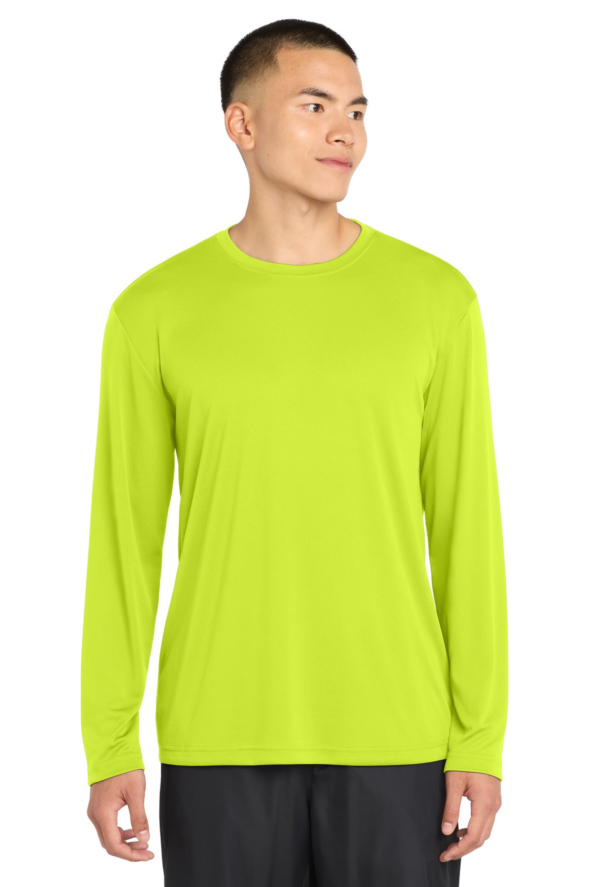 Sport-Tek Long Sleeve PosiCharge Competitor Tee ST350LS Neon Yellow