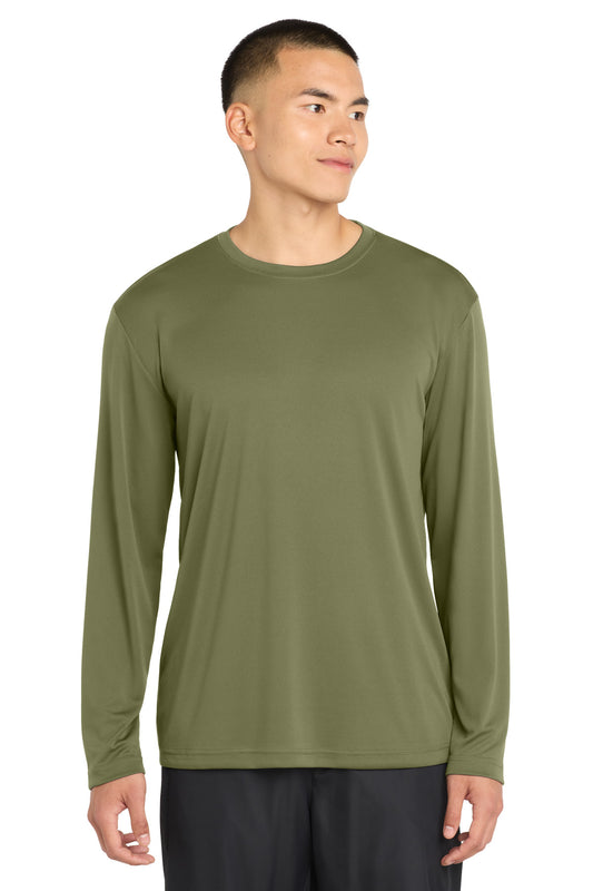 Sport-Tek Long Sleeve PosiCharge Competitor Tee ST350LS Olive Drab Green