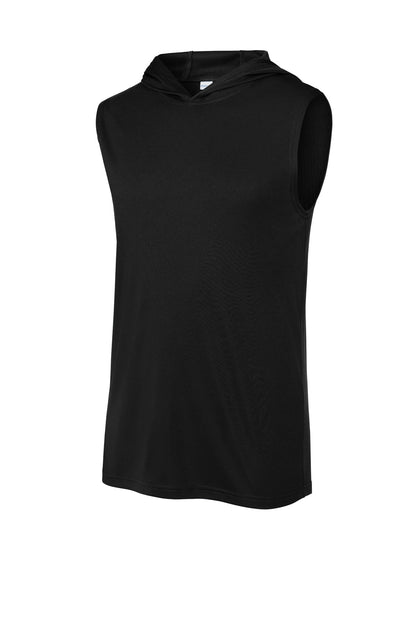 Sport-Tek Competitor Sleeveless Hoodie ST352H Black