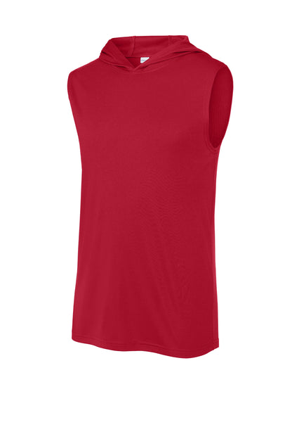 Sport-Tek Competitor Sleeveless Hoodie ST352H Deep Red