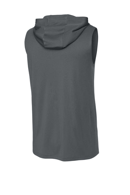 Sport-Tek Competitor Sleeveless Hoodie ST352H Iron Grey