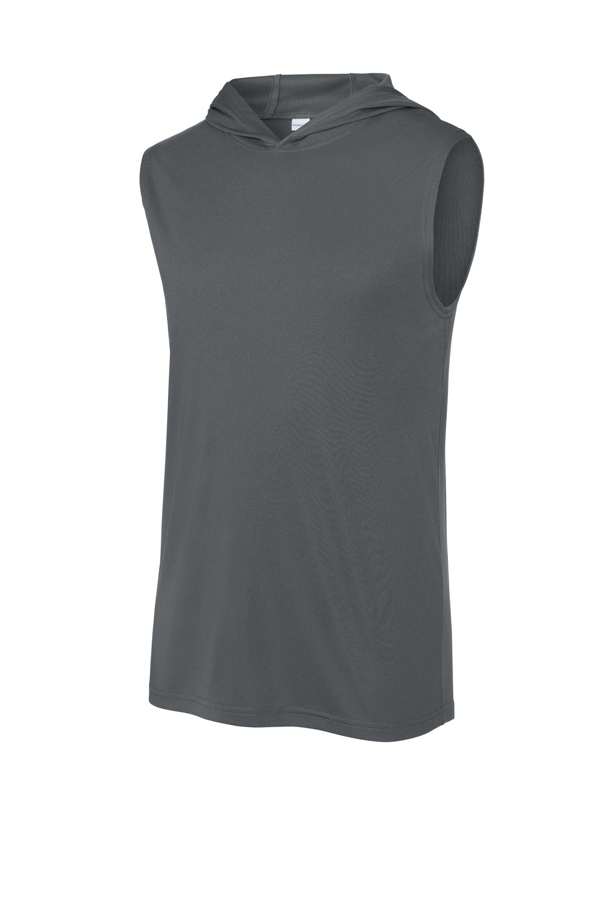 Sport-Tek Competitor Sleeveless Hoodie ST352H Iron Grey
