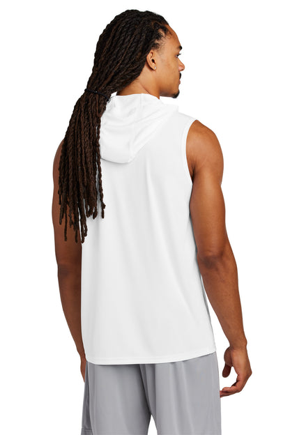 Sport-Tek Competitor Sleeveless Hoodie ST352H White