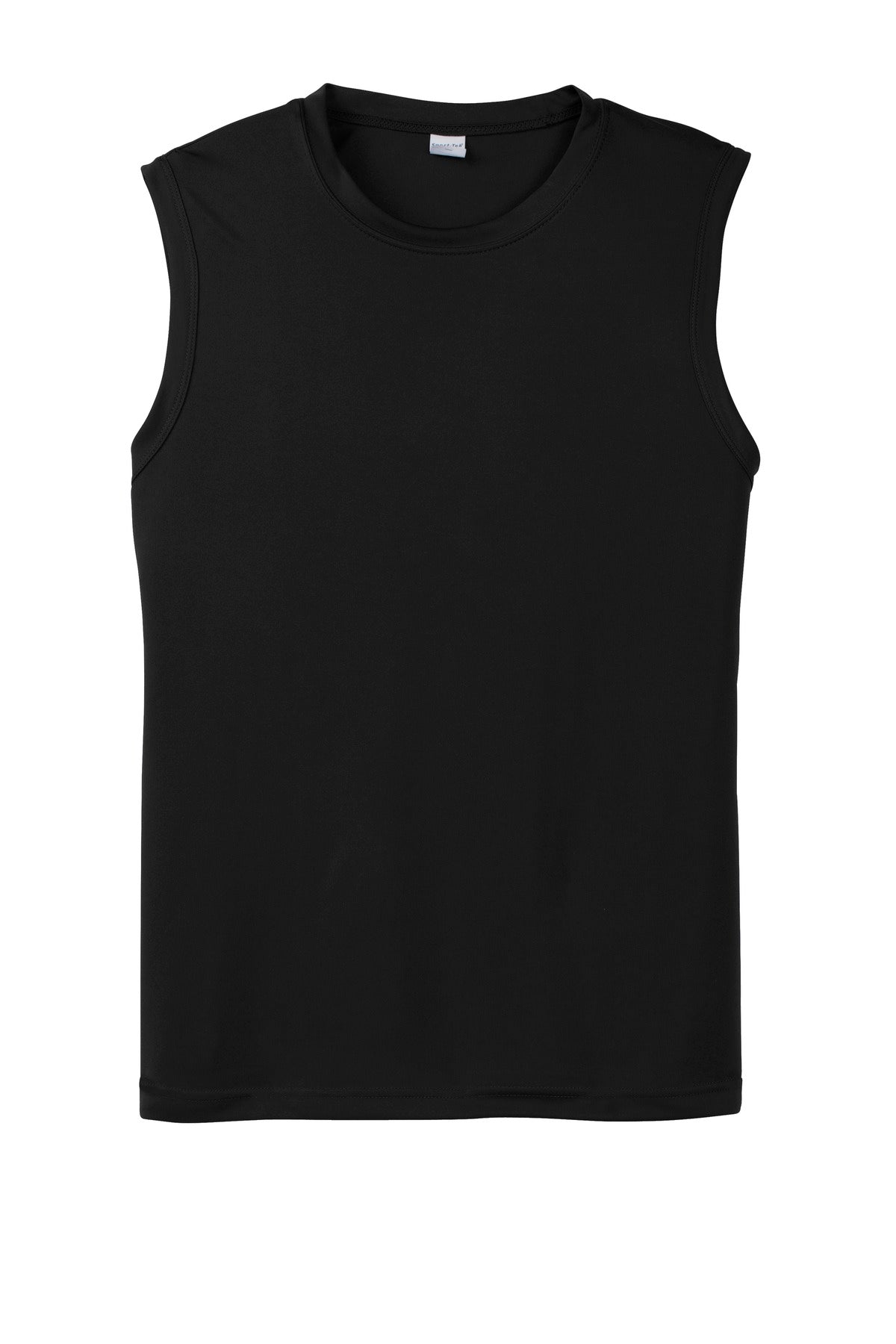 Sport-Tek Sleeveless PosiCharge Competitor Tee. ST352 Black