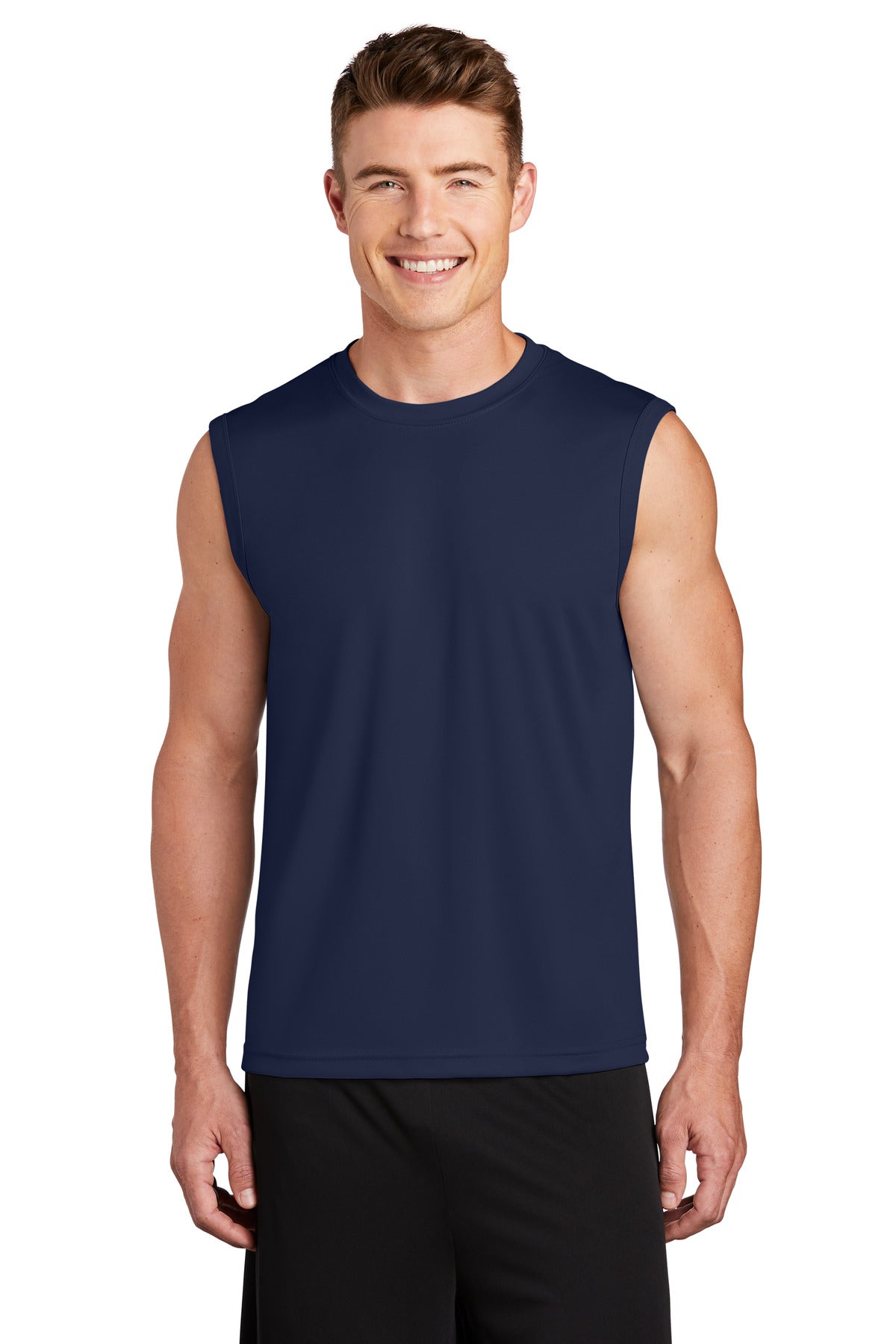 Sport-Tek Sleeveless PosiCharge Competitor Tee. ST352 True Navy
