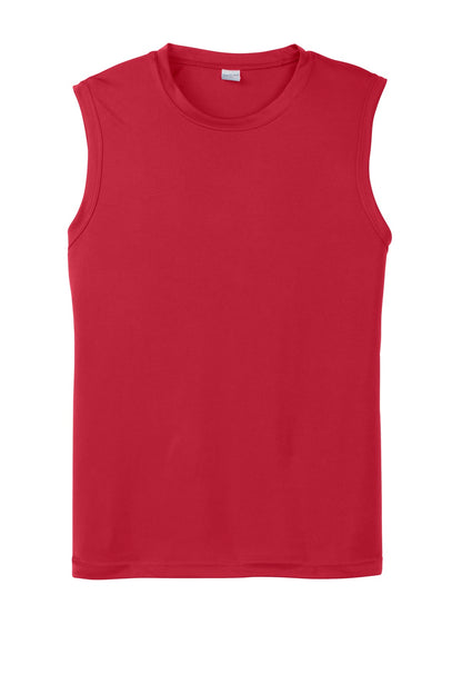 Sport-Tek Sleeveless PosiCharge Competitor Tee. ST352 True Red