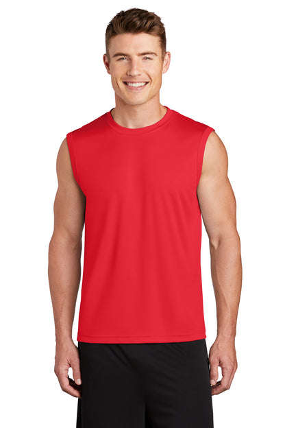 Sport-Tek Sleeveless PosiCharge Competitor Tee. ST352 True Red