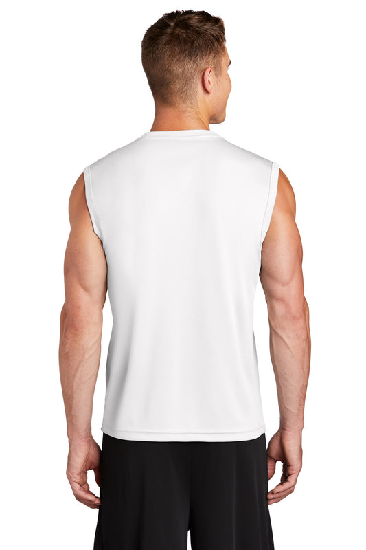 Sport-Tek Sleeveless PosiCharge Competitor Tee. ST352 White