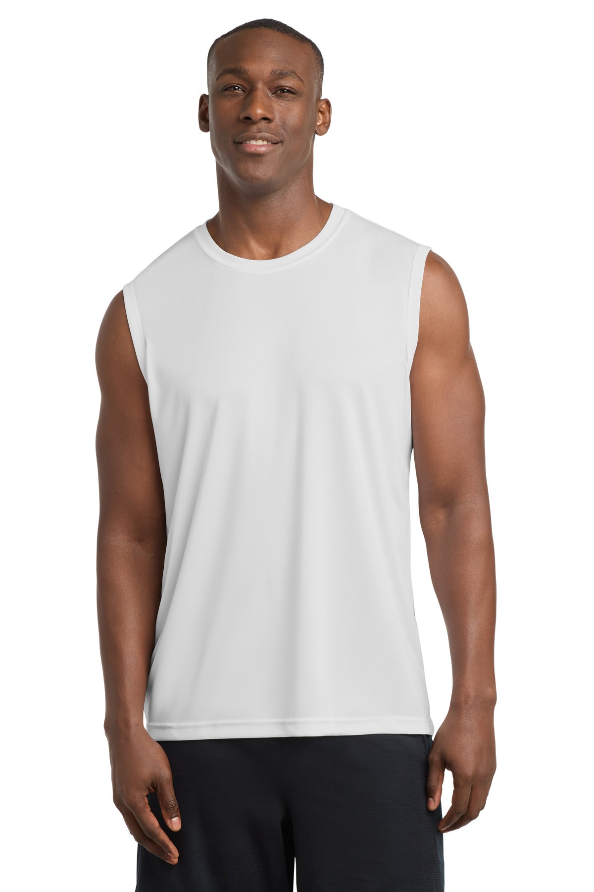 Sport-Tek Sleeveless PosiCharge Competitor Tee ST352 White