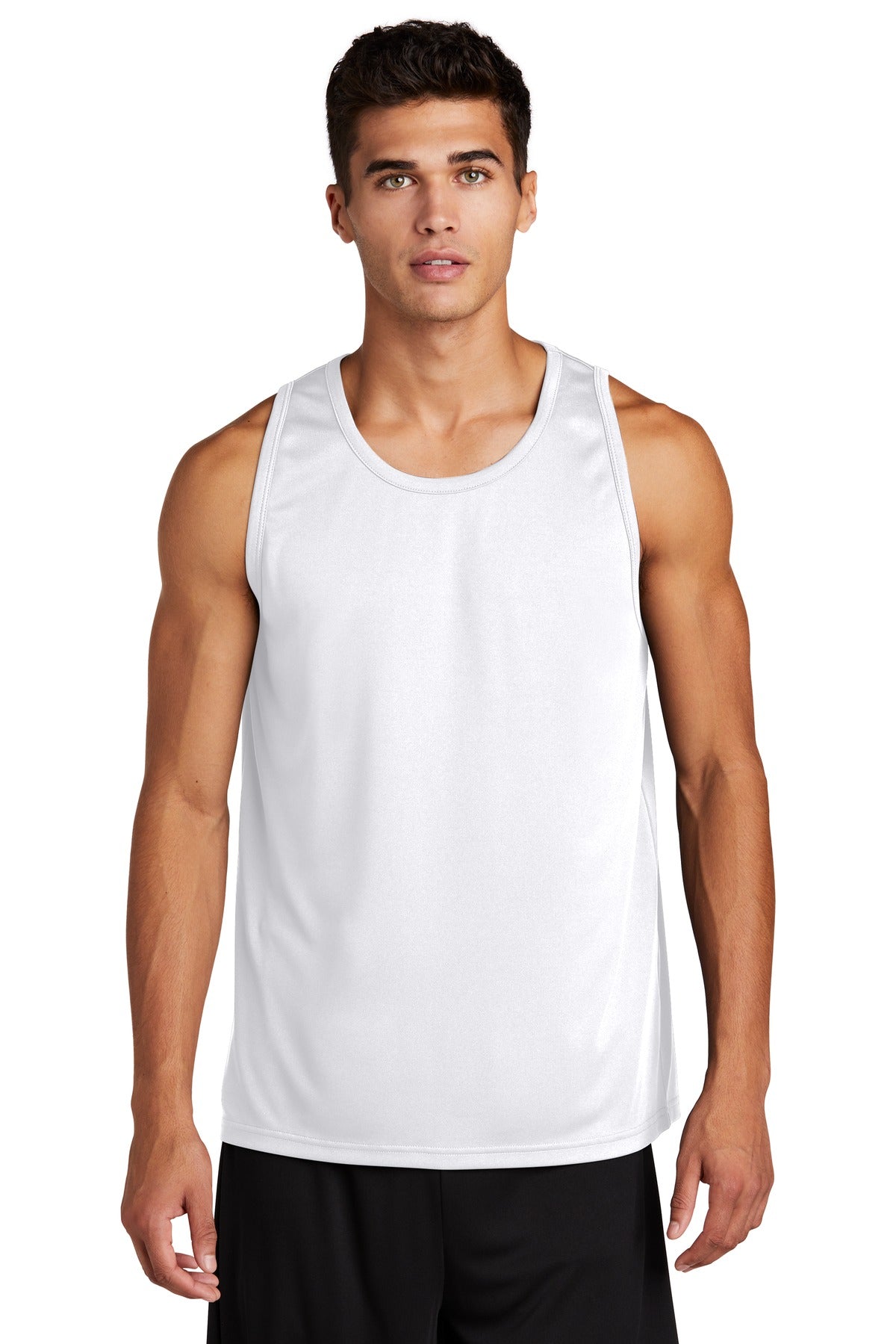 Sport-Tek  PosiCharge  Competitor  Tank. ST356 White