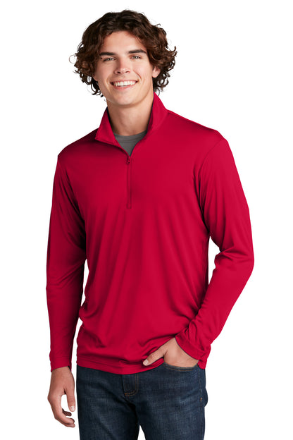 Sport-Tek PosiCharge Competitor 1/4-Zip Pullover. ST357 Deep Red