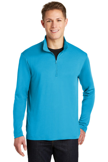 Sport-Tek PosiCharge Competitor 1/4-Zip Pullover. ST357 Atomic Blue