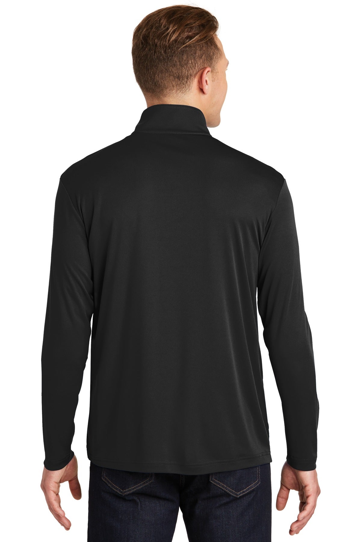 Sport-Tek PosiCharge Competitor 1/4-Zip Pullover. ST357 Black