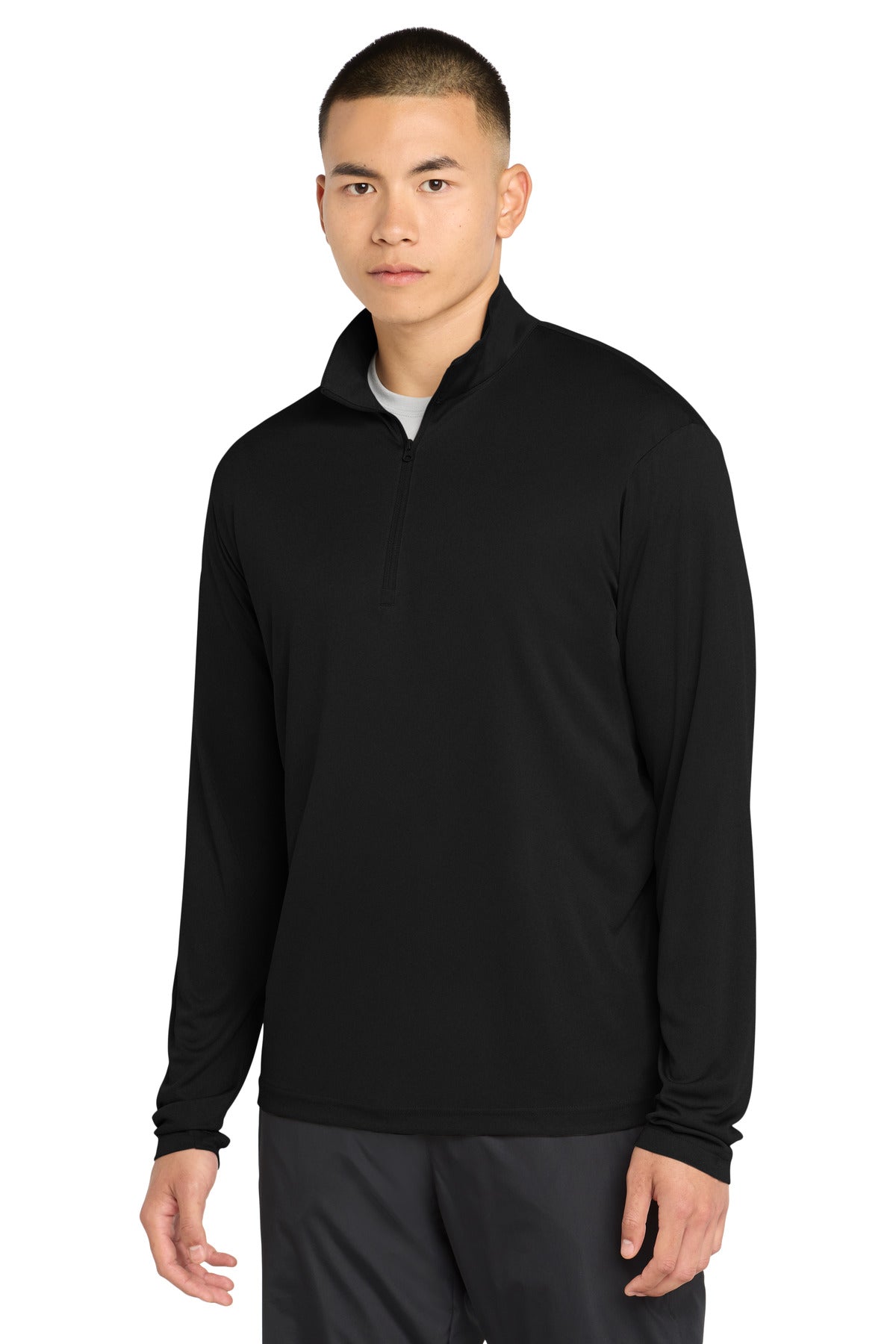 Sport-Tek PosiCharge Competitor 1/4-Zip Pullover ST357 Black