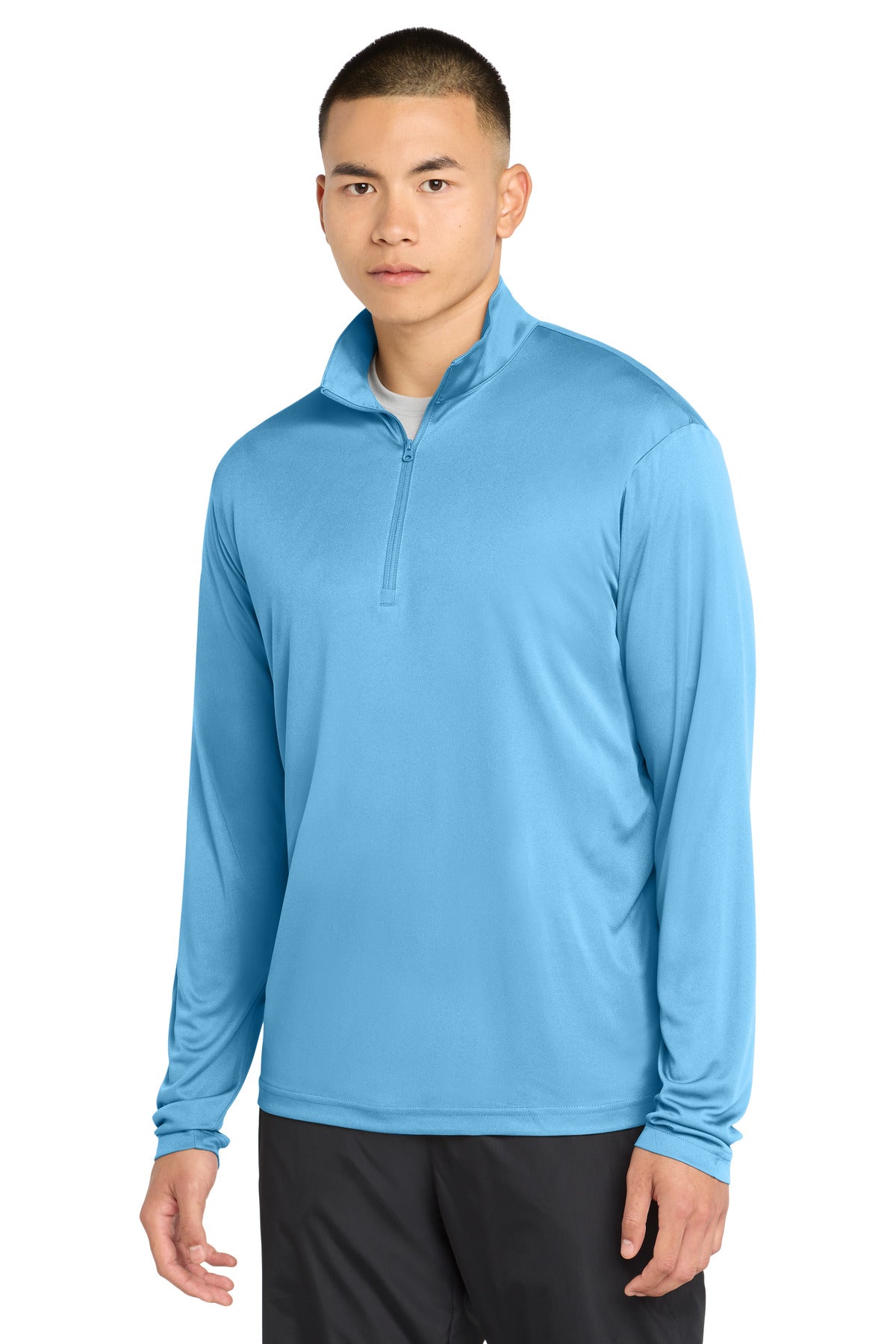 Sport-Tek PosiCharge Competitor 1/4-Zip Pullover. ST357 Carolina Blue