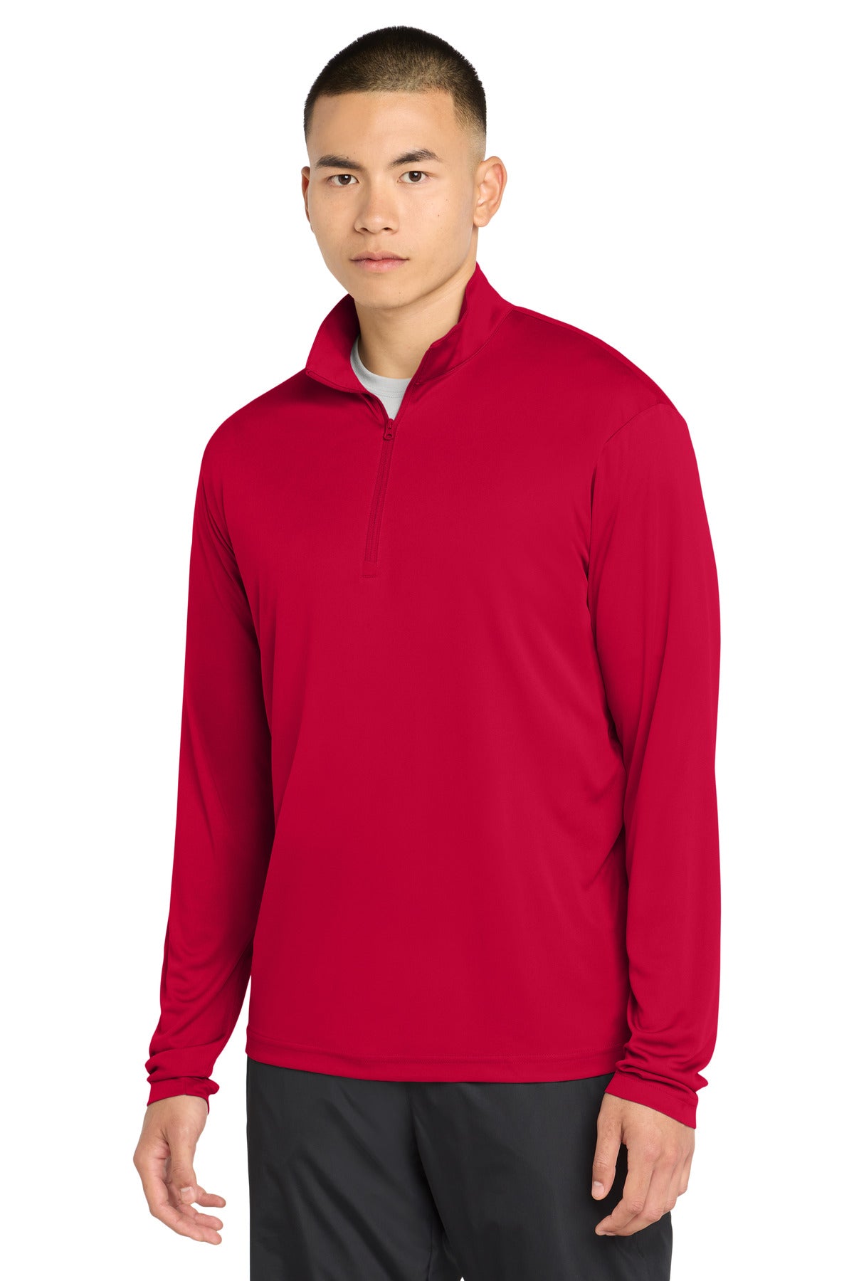 Sport-Tek PosiCharge Competitor 1/4-Zip Pullover ST357 Deep Red