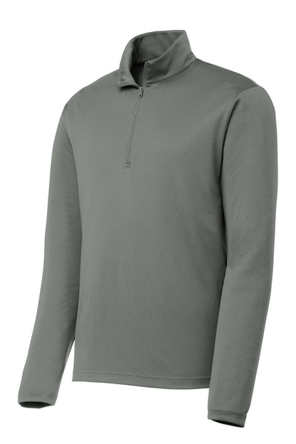 Sport-Tek PosiCharge Competitor 1/4-Zip Pullover. ST357 Grey Concrete