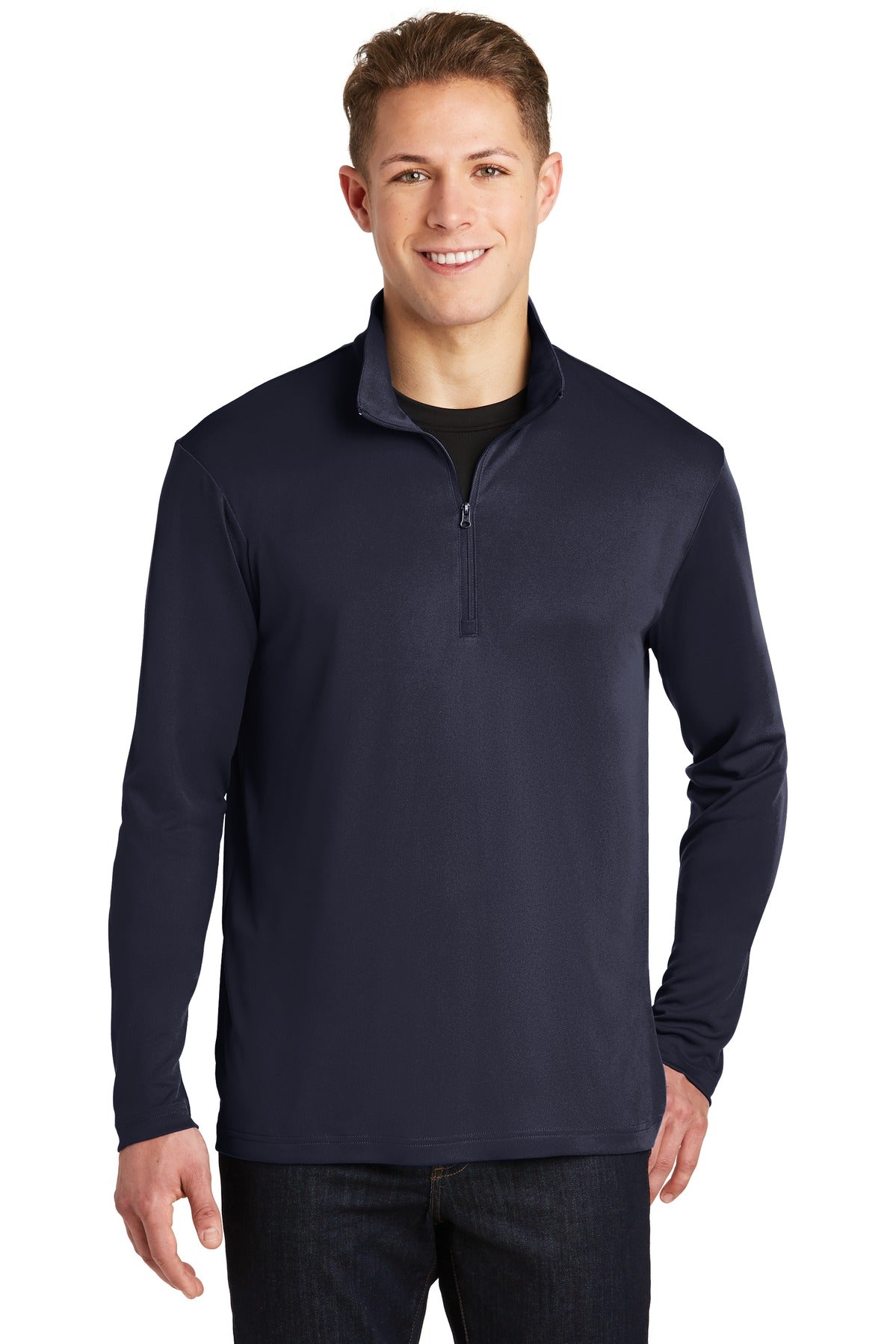 Sport-Tek PosiCharge Competitor 1/4-Zip Pullover. ST357 True Navy