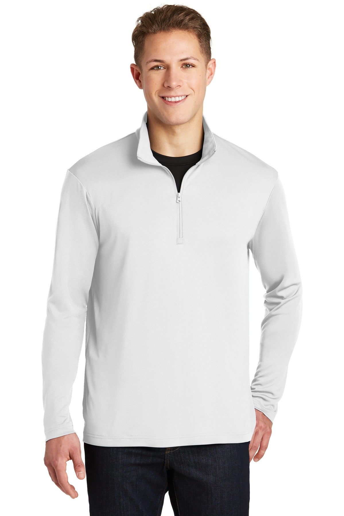 Sport-Tek PosiCharge Competitor 1/4-Zip Pullover. ST357 White