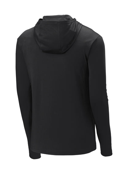 Sport-Tek  PosiCharge  Competitor  Hooded Pullover. ST358 Black