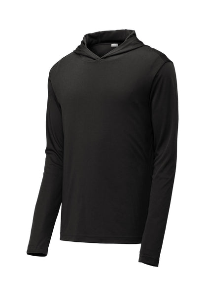 Sport-Tek  PosiCharge  Competitor  Hooded Pullover. ST358 Black