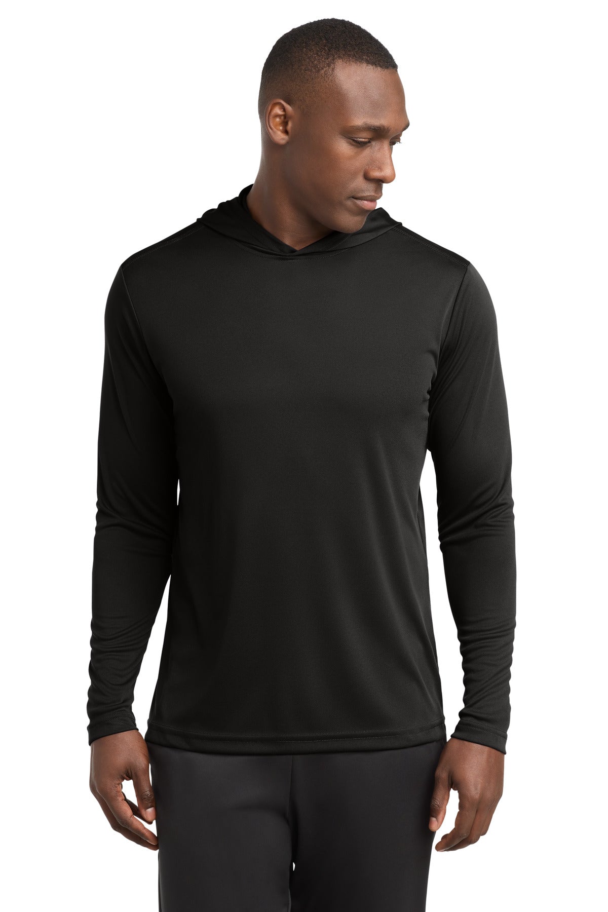 Sport-Tek PosiCharge Competitor Hooded Pullover ST358 Black