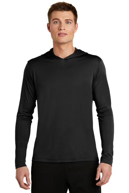 Sport-Tek  PosiCharge  Competitor  Hooded Pullover. ST358 Black