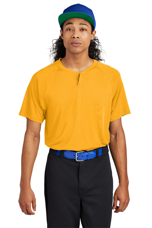 Sport-Tek PosiCharge Competitor 2-Button Henley ST359 Gold