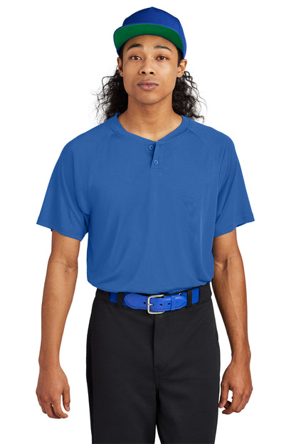 Sport-Tek PosiCharge Competitor 2-Button Henley ST359 True Royal