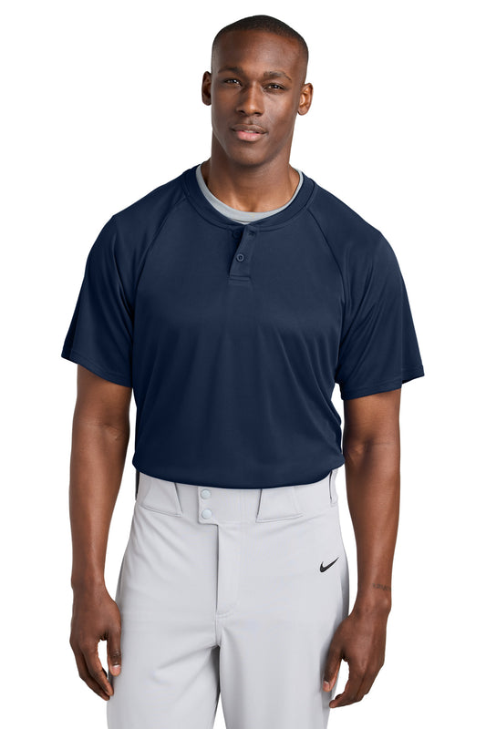 Sport-Tek PosiCharge Competitor 2-Button Henley ST359 True Navy