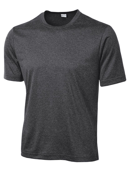 Sport-Tek Heather Contender Tee. ST360 Graphite Heather