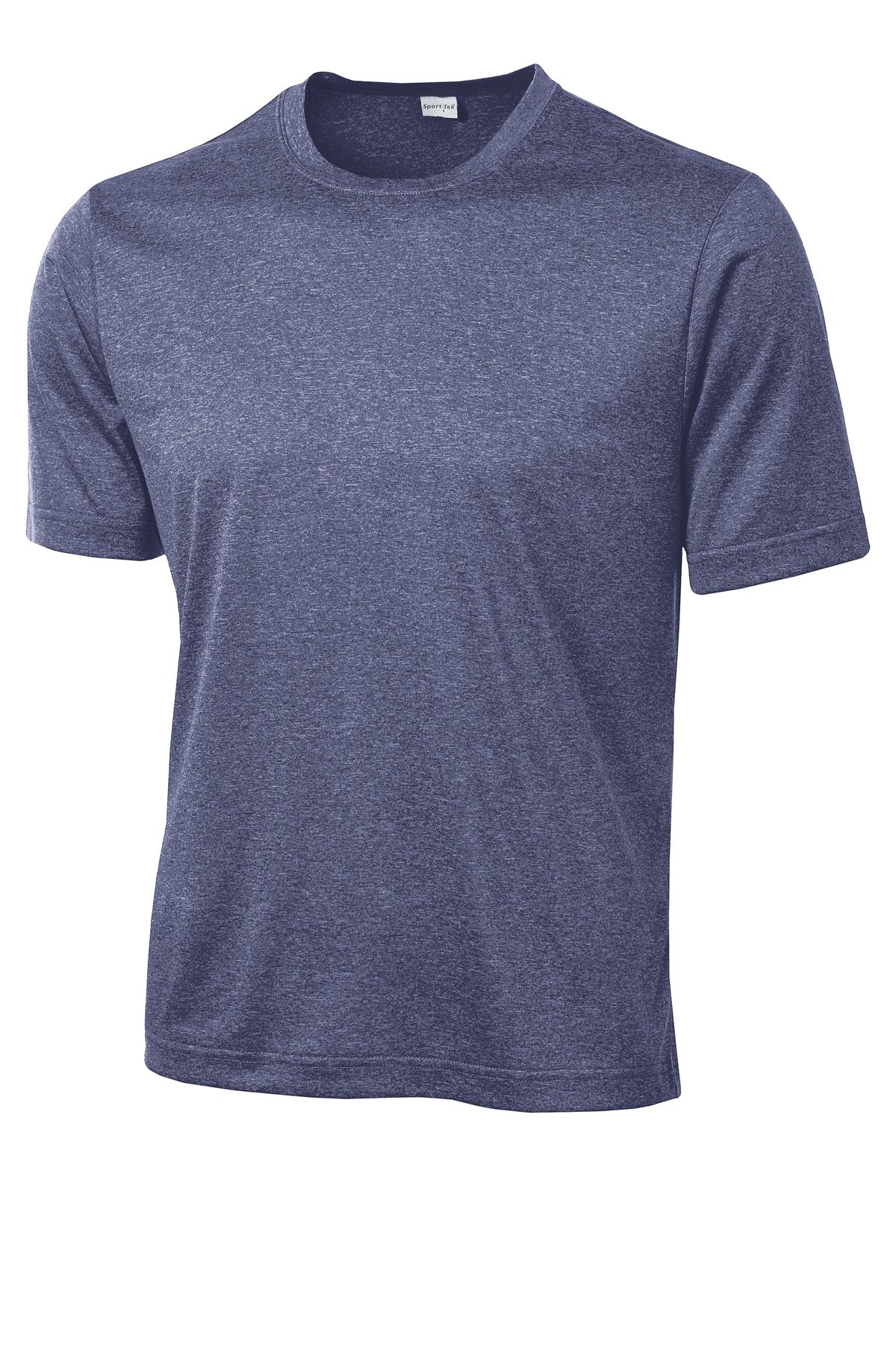Sport-Tek Heather Contender Tee. ST360 True Navy Heather