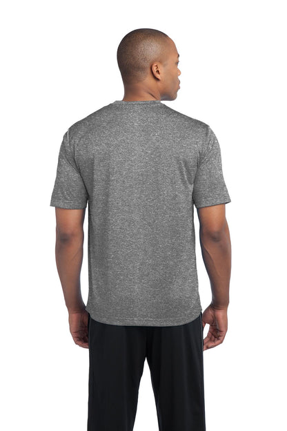 Sport-Tek Heather Contender Tee. ST360 Vintage Heather