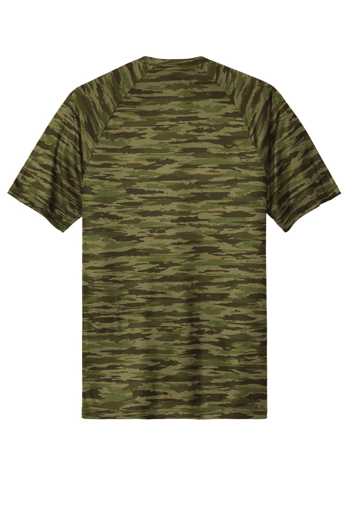Sport-Tek Drift Camo Tee ST375 Olive Drab Green