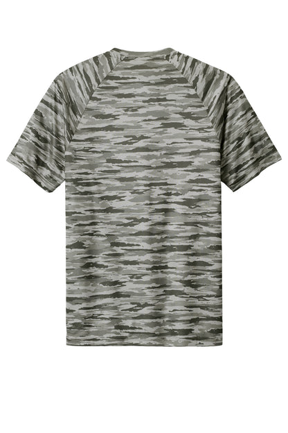 Sport-Tek Drift Camo Tee ST375 Silver