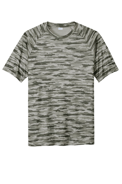 Sport-Tek Drift Camo Tee ST375 Silver