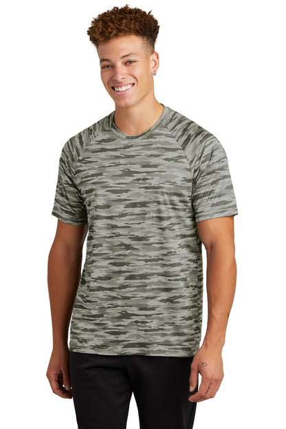 Sport-Tek Drift Camo Tee ST375 Silver