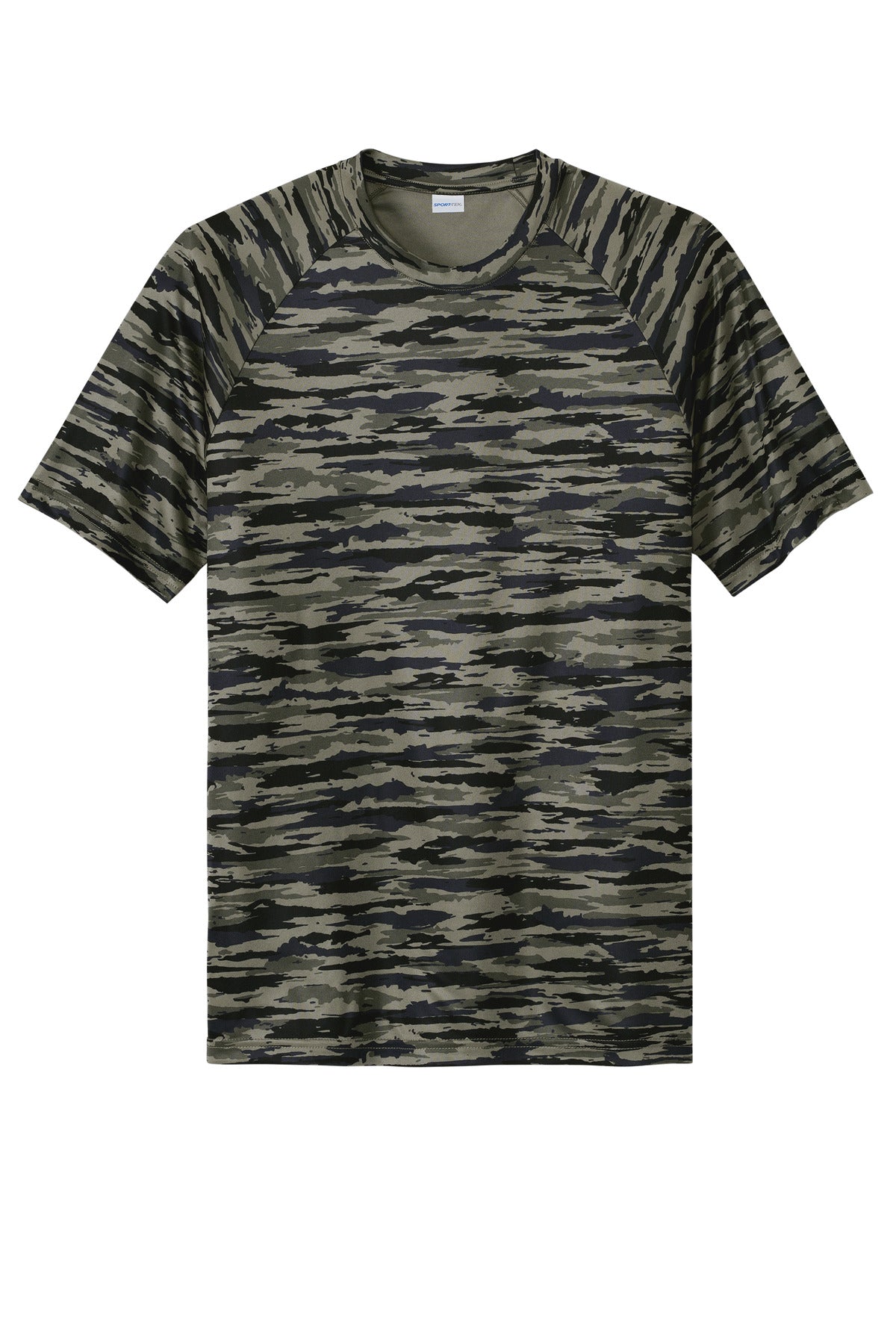 Sport-Tek Drift Camo Tee ST375 True Navy