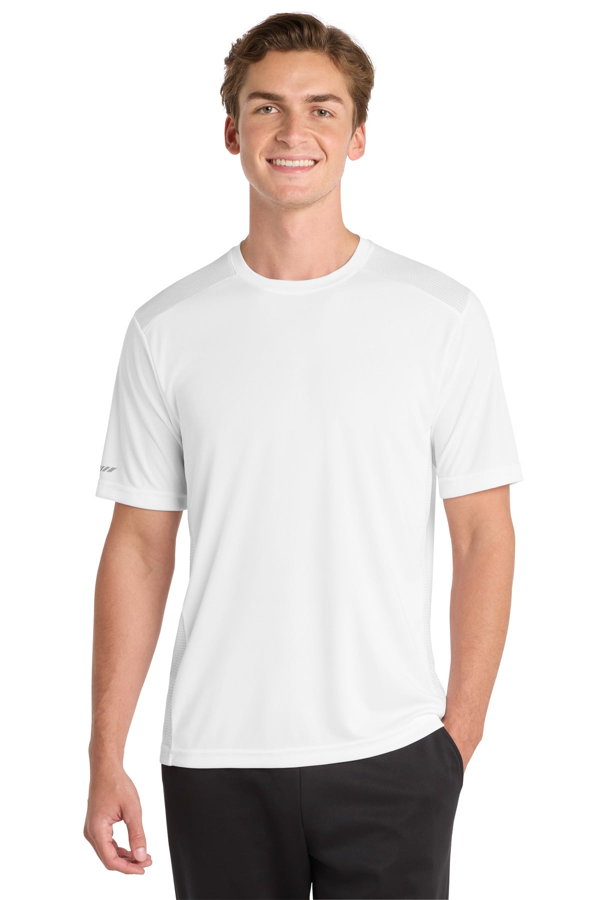 Sport-Tek PosiCharge Elevate Tee ST380 White
