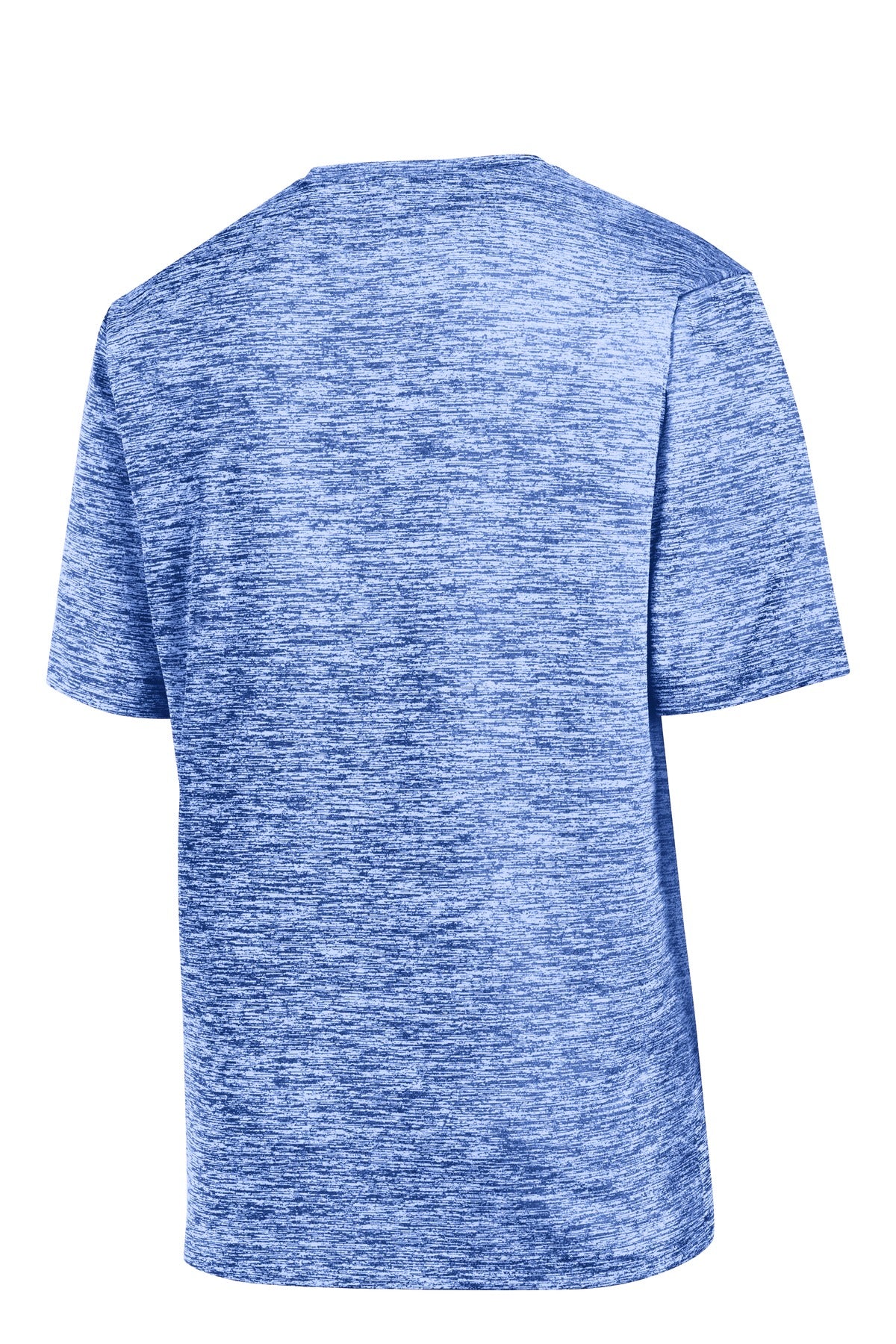 Sport-Tek PosiCharge Electric Heather Tee. ST390 True Royal Electric