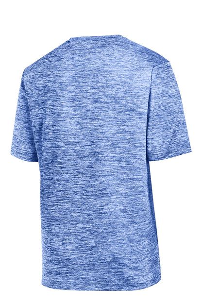 Sport-Tek PosiCharge Electric Heather Tee. ST390 True Royal Electric