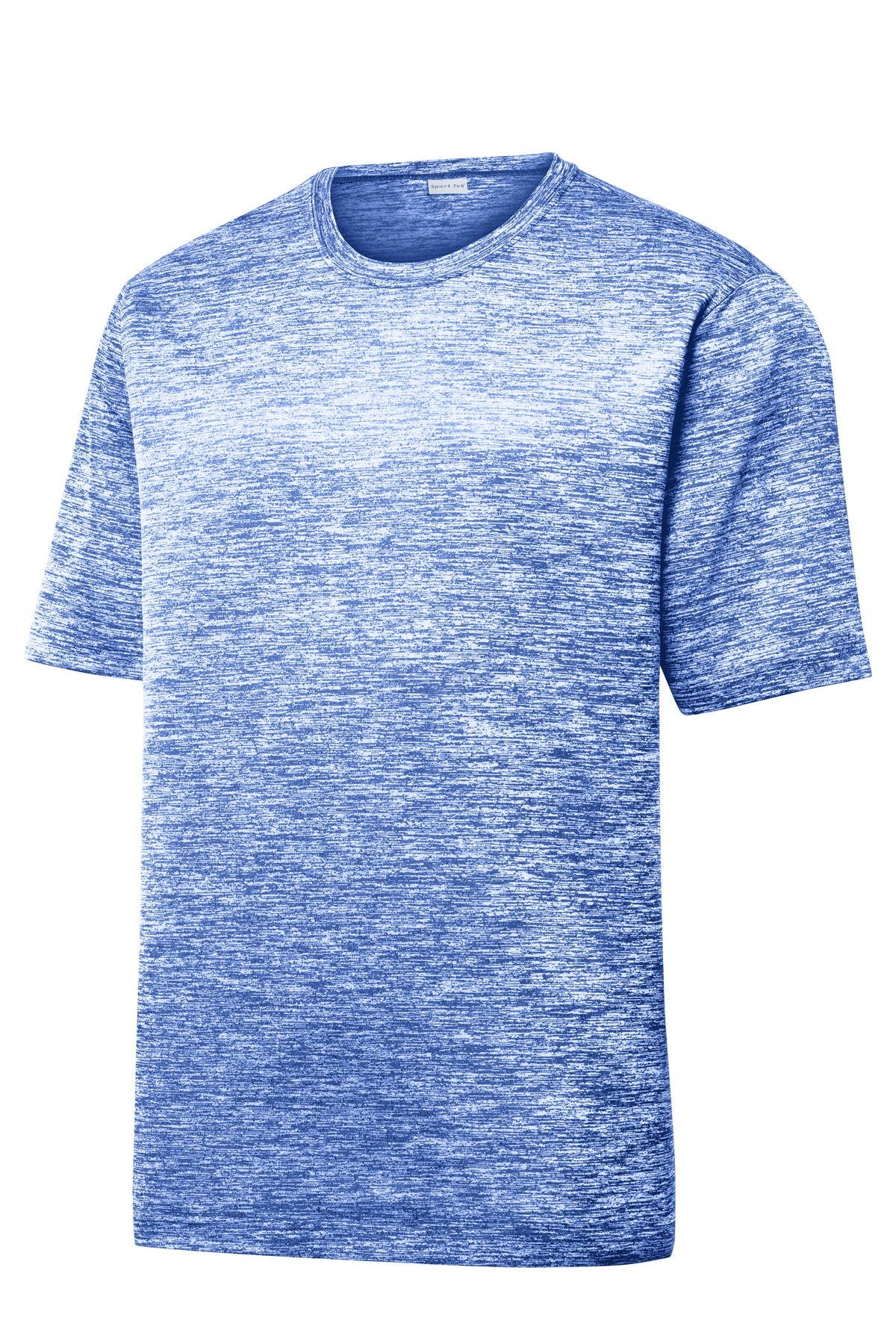 Sport-Tek PosiCharge Electric Heather Tee. ST390 True Royal Electric