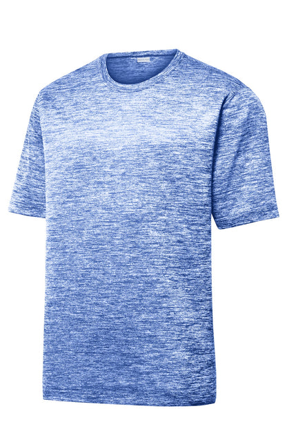 Sport-Tek PosiCharge Electric Heather Tee. ST390 True Royal Electric
