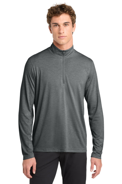 Sport-Tek PosiCharge Tri-Blend Wicking 1/4-Zip Pullover ST407